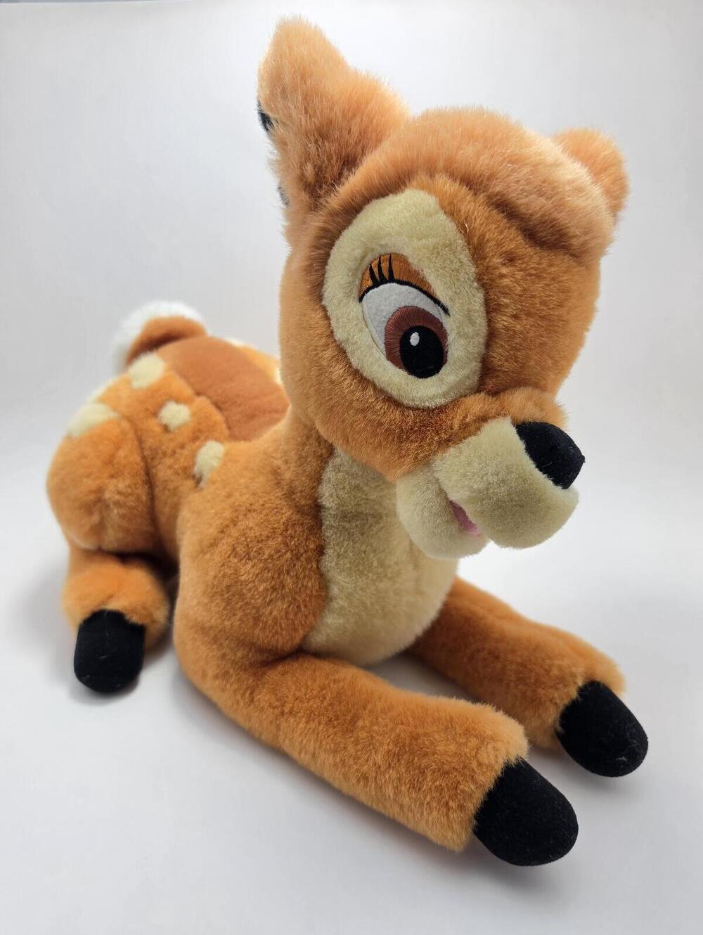 Disney Vintage Bambi Stuffed Toy Plush, Vintage Deer (12 inch)